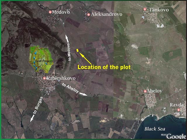 Location of the plot